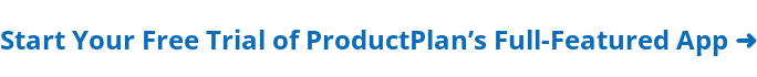 Try ProductPlan for free ➜