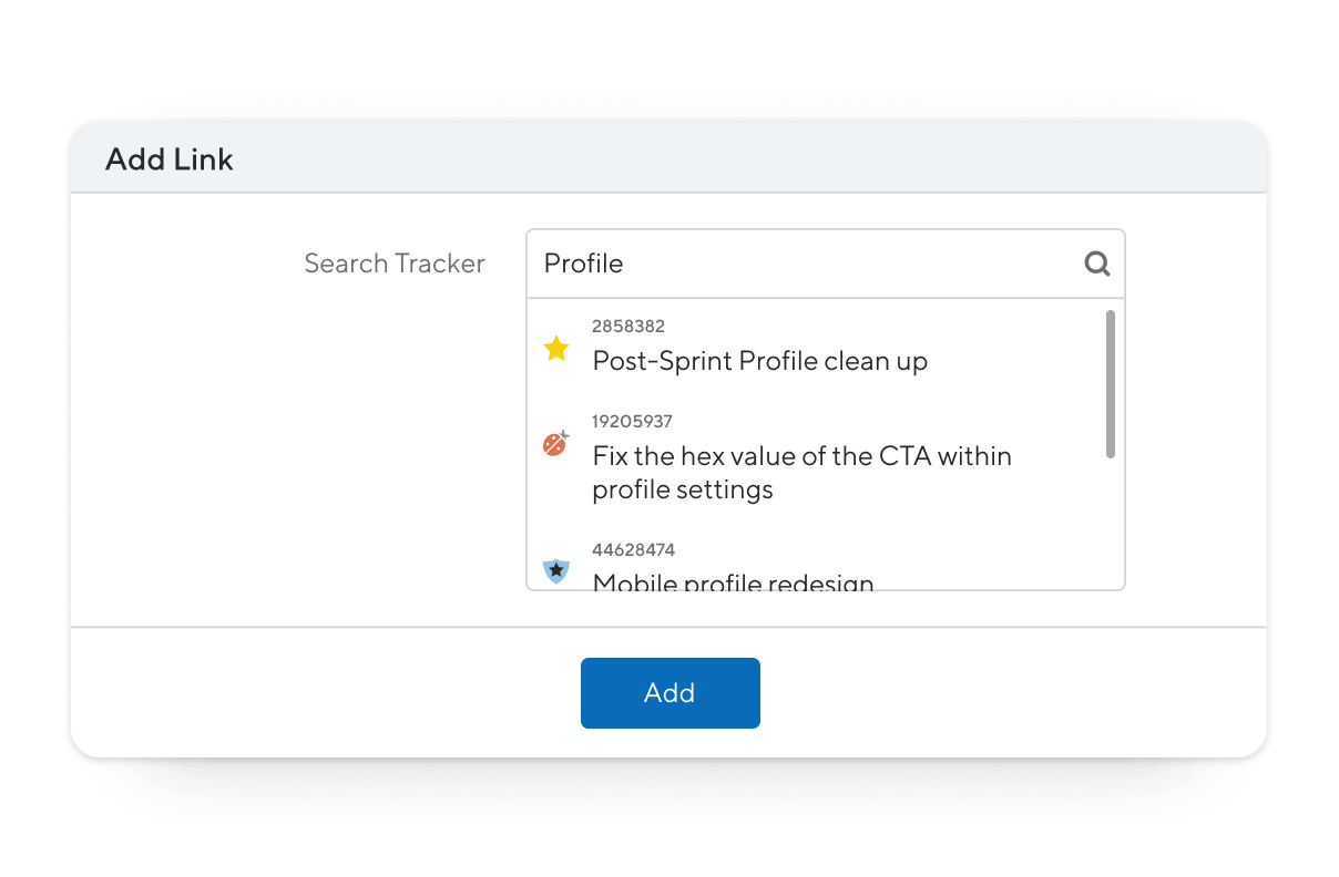 Link Bars or Containers between ProductPlan and Pivotal Tracker
